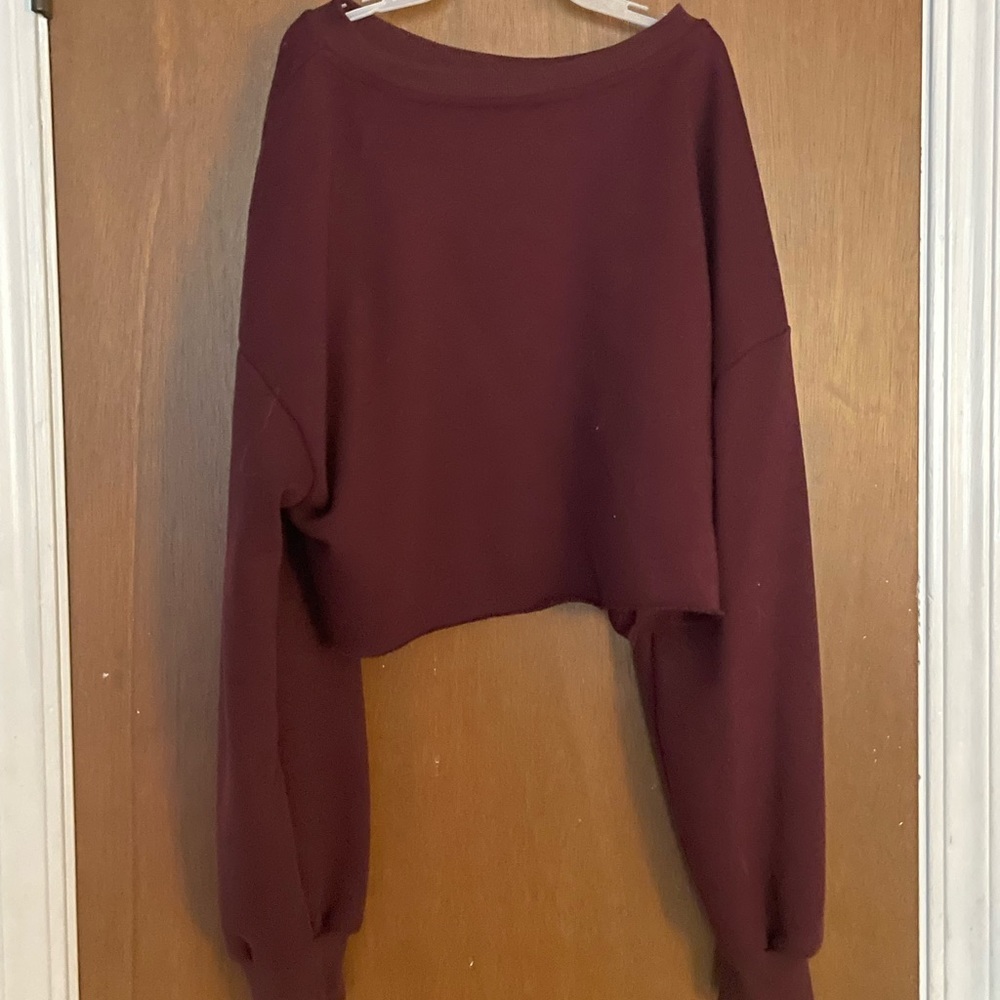 SHEIN cropped sweatshirt